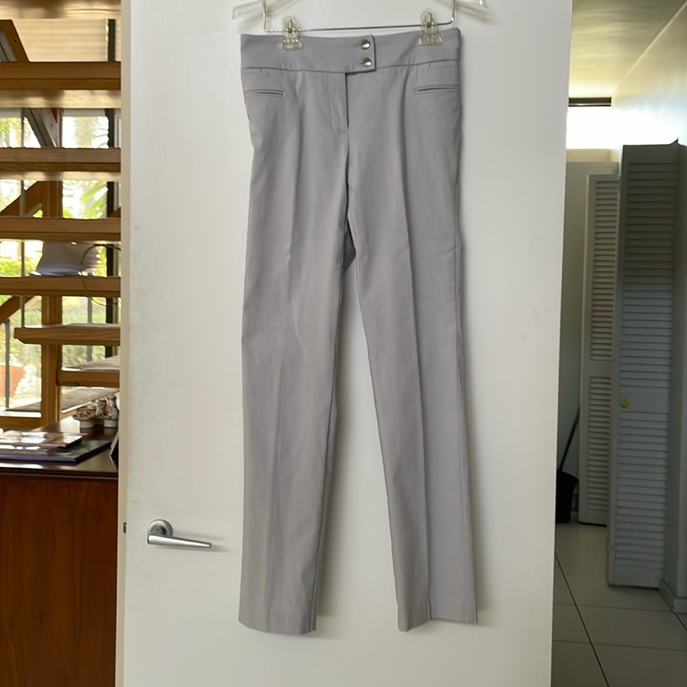 Gray Tailored Pants